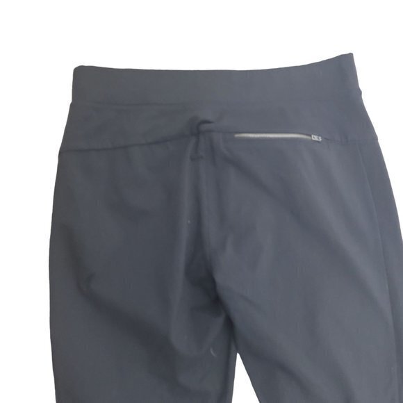 Athleta Size Small Black Modern Metro Mid Rise Straight Leg Loungewear Pants - Picture 9 of 10